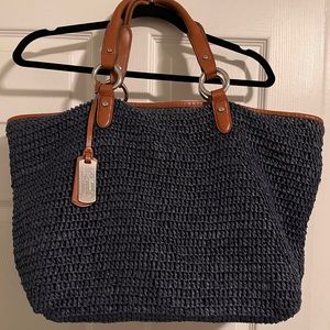 Ralph Lauren Raffia Tote Bag